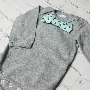 Onesie with Bow Tie